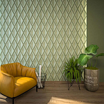 Гипсовая 3D панель с принтографией PM-102 варинант исполнения - 2 | Loft Concept в Красноярске