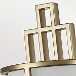 Бра с геометрическим каркасом и матовым белым цилиндрическим плафоном Feiss варинант исполнения - 5 | Loft Concept в Красноярске