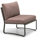 Дизайнерское уличное кресло на металлическом каркасе PHOENIX Armchair варинант исполнения - 1 | Loft Concept в Красноярске