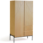 Шкаф с геометрическим рисунком на дверцах Anders Light Wood варинант исполнения - 2 | Loft Concept в Красноярске