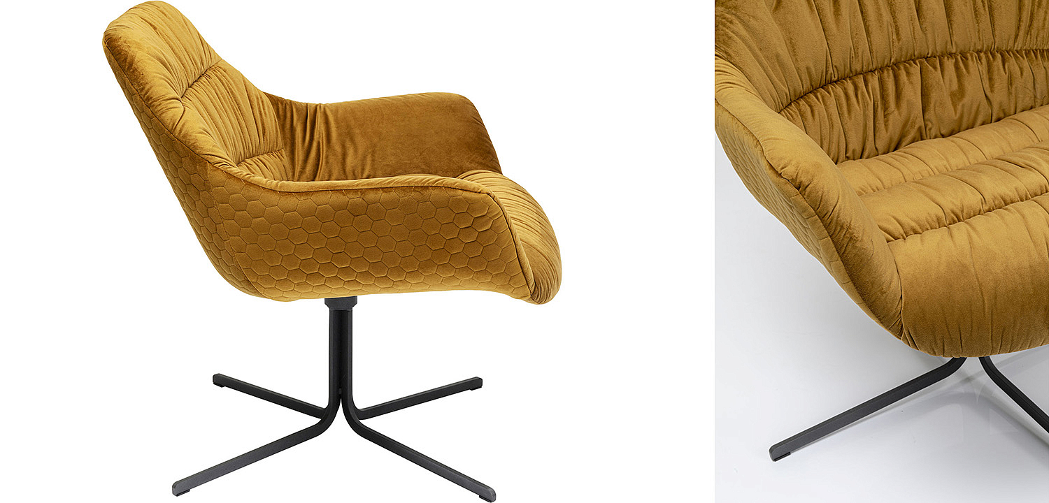 Кресло вращающееся Yellow Honeycomb - Loft-Concept в Красноярске