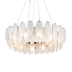 Люстра Mont Saint-Michel Золотая с Рельефным Стеклом варинант исполнения - 2 | Loft Concept в Красноярске