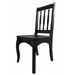 Стул черный из массива березы без подлокотников Vintage варинант исполнения - 2 | Loft Concept в Красноярске