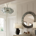 Люстра с каскадом из круглых стеклянных дисков Small Round Sequins варинант исполнения - 4 | Loft Concept в Красноярске