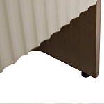 Тумба под телевизор серая с мраморной столешницей Uniqueness Marble варинант исполнения - 8 | Loft Concept в Красноярске