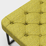 Мебельная ткань Шенилл горчичный цвет 142 см T4-62 варинант исполнения - 6 | Loft Concept в Красноярске