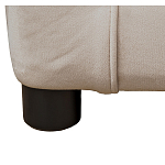 Диван двухместный раскладной светло-серый с кантом Pride варинант исполнения - 7 | Loft Concept в Красноярске