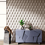 Гипсовая 3D Панель DRAGON SCALE - D варинант исполнения - 1 | Loft Concept в Красноярске