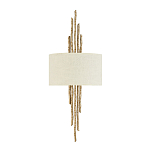 Бра с белым абажуром и элементами в виде натуральных веток Hinkley варинант исполнения - 1 | Loft Concept в Красноярске