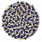 Панно «Цветение виолы» варинант исполнения - 1 | Loft Concept в Красноярске