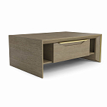 Стол журнальный с ящиками и открытыми полками Flowchart варинант исполнения - 1 | Loft Concept в Красноярске