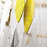 Люстра круглая с подвесками Harmony of Shine  варинант исполнения - 2 | Loft Concept в Красноярске