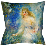 Подушка декоративная с принтом Весна Impressionism in Art варинант исполнения - 1 | Loft Concept в Красноярске