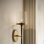 Бра настенное с прозрачным стеклянным абажуром Simple Pure Form варинант исполнения - 5 | Loft Concept в Красноярске