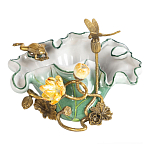 Чаша фигурная с обитателями леса и цветами Eden Garden варинант исполнения - 1 | Loft Concept в Красноярске