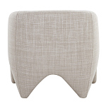 Дизайнерское кресло мягкое в белой обивке White Canvas варинант исполнения - 3 | Loft Concept в Красноярске