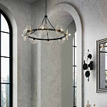 Бра светодиодное из черно-белых дисков Contrast Sample варинант исполнения - 6 | Loft Concept в Красноярске