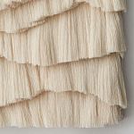 Светло-Бежевое Панно из нитей White Landscape Wall Hanging варинант исполнения - 1 | Loft Concept в Красноярске