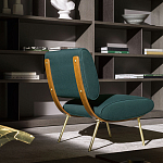 Дизайнерское кресло без подлокотников Gio Ponti ROUND D.154.5 Armchair варинант исполнения - 5 | Loft Concept в Красноярске