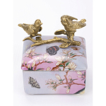 Фарфоровая шкатулка Bird talks варинант исполнения - 2 | Loft Concept в Красноярске