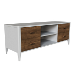 ТВ-тумба с 4-мя ящиками и полками Tasteful Furniture варинант исполнения - 1 | Loft Concept в Красноярске