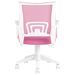 Офисное кресло с основанием из белого пластика Desk chairs Pink варинант исполнения - 4 | Loft Concept в Красноярске