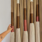 Текстильное Панно Макраме для ресторана Mexico Wall Hanging  варинант исполнения - 1 | Loft Concept в Красноярске