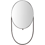 Овальное настенное зеркало Tracy Industrial Mood Mirror варинант исполнения - 1 | Loft Concept в Красноярске
