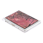 Портсигар с газовой зажигалкой из натурального камня Родонит Stone Cigarettes Cases варинант исполнения - 3 | Loft Concept в Красноярске