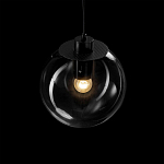 Подвесной светильник Selene Glass Ball Ceiling Lights Black  40 cm варинант исполнения - 2 | Loft Concept в Красноярске