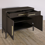 Буфет Primo с двумя ящиками и двумя фасадами шпон орех варинант исполнения - 3 | Loft Concept в Красноярске