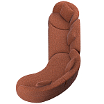 Модульный диван Calypso с кушеткой варинант исполнения - 4 | Loft Concept в Красноярске