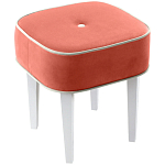 Квадратный мягкий пуф на белых ножках Winton Pouf Square варинант исполнения - 15 | Loft Concept в Красноярске