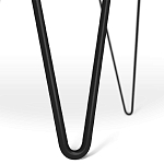 Стол журнальный с круглой столешницей из стекла Gold and Black Marble варинант исполнения - 6 | Loft Concept в Красноярске