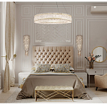 Бра с каскадом из прозрачного хрусталя и корпусом золотого цвета Constant Sparks варинант исполнения - 6 | Loft Concept в Красноярске