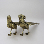 Статуэтка бронзовая пара Фазаны Bronze Birds варинант исполнения - 3 | Loft Concept в Красноярске