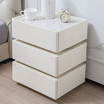 Умная прикроватная тумба с беспроводной зарядкой и подсветкой Smart Bedside Table варинант исполнения - 5 | Loft Concept в Красноярске