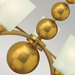 Люстра с матовыми конусными плафонами и декоративными элементами в форме шаров Hinkley варинант исполнения - 8 | Loft Concept в Красноярске