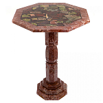 Кофейный стол из натуральных камней Лемезит и Яшма Natural Stone Tables варинант исполнения - 5 | Loft Concept в Красноярске