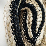 Арт-Объект из нитей Черно-Белый портрет Joana Schneider  варинант исполнения - 2 | Loft Concept в Красноярске