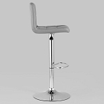 Барный стул с сиденьем серого цвета Honory варинант исполнения - 2 | Loft Concept в Красноярске