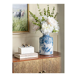 Ваза с мотивами цветущего сада с попугаями Vase Inspired by Nature варинант исполнения - 4 | Loft Concept в Красноярске