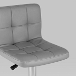 Барный стул с сиденьем серого цвета Honory варинант исполнения - 7 | Loft Concept в Красноярске