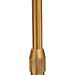 Торшер с мраморным столиком и золотым плафоном Ezio Floor Lamp варинант исполнения - 3 | Loft Concept в Красноярске