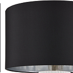 Настольная лампа с белым фактурным корпусом и черным абажуром Twisted варинант исполнения - 3 | Loft Concept в Красноярске