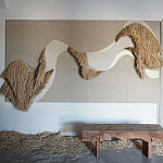 Декор настенный в Эко стиле Малибу wall panel Malibu Abstraction варинант исполнения - 1 | Loft Concept в Красноярске