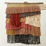 Текстильное Панно с бахромой варинант исполнения - 2 | Loft Concept в Красноярске