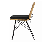 Стул с ротанговым плетением Wicker Stool без подлокотников варинант исполнения - 2 | Loft Concept в Красноярске