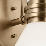 Бра с белым матовым плафоном в форме конуса Kichler варинант исполнения - 6 | Loft Concept в Красноярске