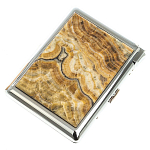 Портсигар с газовой зажигалкой из натурального камня Оникс Stone Cigarettes Cases варинант исполнения - 6 | Loft Concept в Красноярске